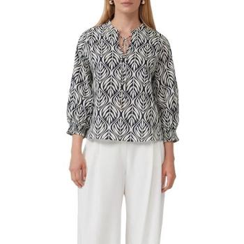 Tunikabluse 3/4 Ärmel – s.Oliver BLACK LABEL, All-over Print