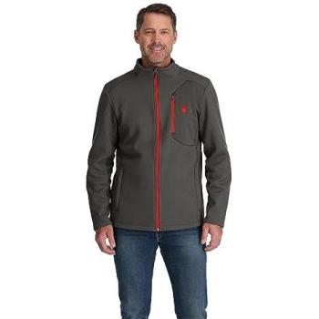 SPYDER Herren Fleecejacke Bandit grau Größe M