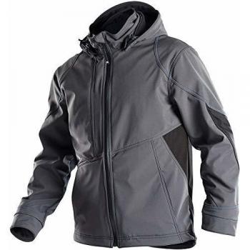 Dassy Softshelljacke Gravity, Anthrazit/schwarz, Größe XS