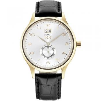 Venere Uomo Orologio Cerruti Quartz Leather