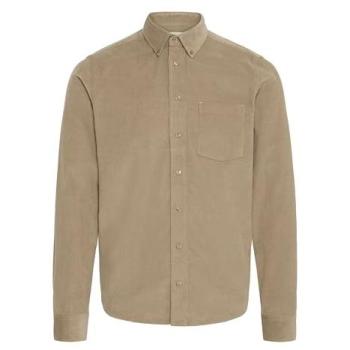 Camisa de Trabajo Casual Friday Anton Color Beige Oscuro