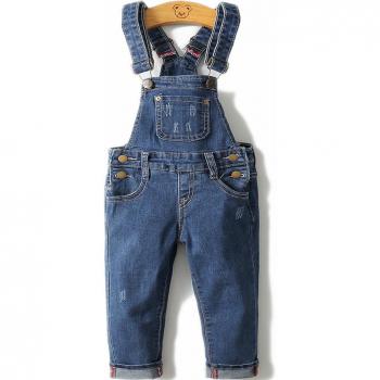 Spring Kids Jumpsuit Denim Overalls