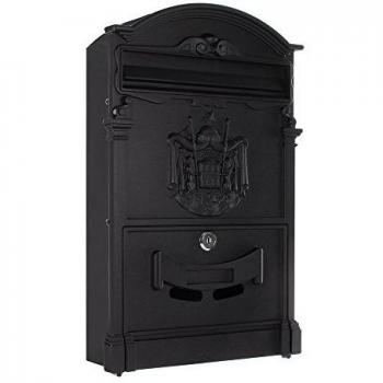 Ashford Traditional Style Post Box with Regal Crest