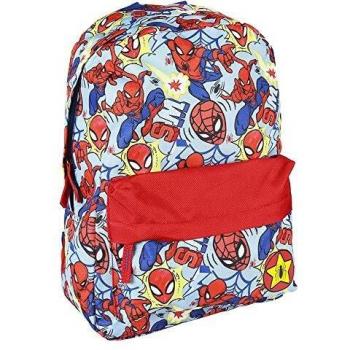 Mochila Spiderman Roja con Asas Acolchadas