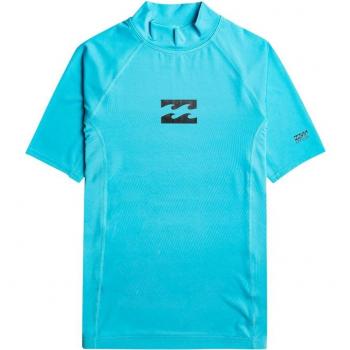 Billabong Jungen Rashguard Waves All Day – 152 bis 164, blau