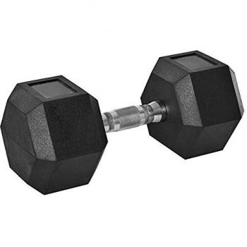 Hex Rubber Dumbbell Weights 12.5kg