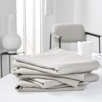Serviettes de Table Unies en Coton