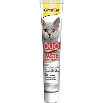 GIMCAT Duo Paste Anti-Hairball Malz und Huhn 50 g