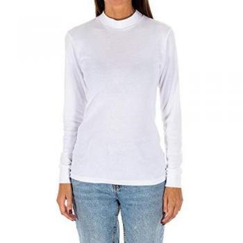 Kisses&Love Women's Mock Neck Long Sleeve Shirt