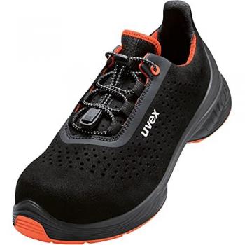 G2 Sicherheitshalbschuhe Uvex – S1, 39, schwarz-rot