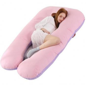 Ropa de Cama Embarazo U-Shaped Almohada 145x80