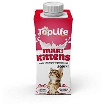 TopLife Digestible Kitten Milk 200ml x 18