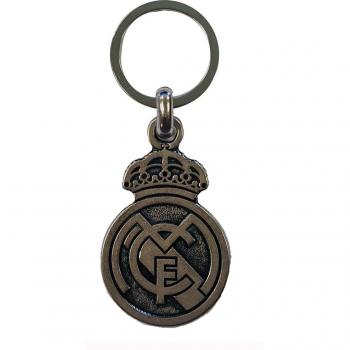 Llavero Real Madrid con Escudo Plateado – Autenticidad Garantizada