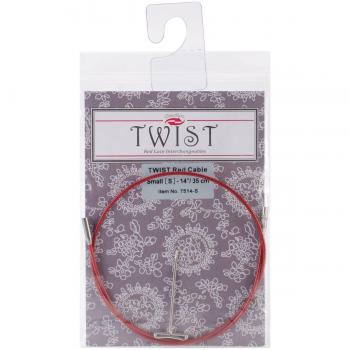 ChiaoGoo TWIST Red Lace Interchangeable Cables 14-Small