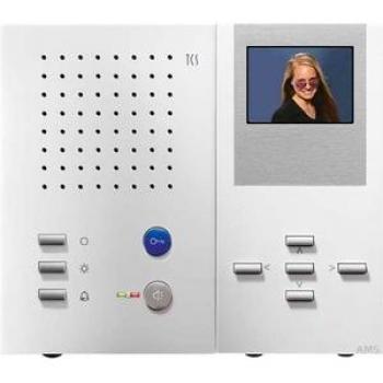 TCS Indoor Video Intercom Station with Hands-Free Communication and Comfort Keypad (5+5), White, Model IMM2300-0140