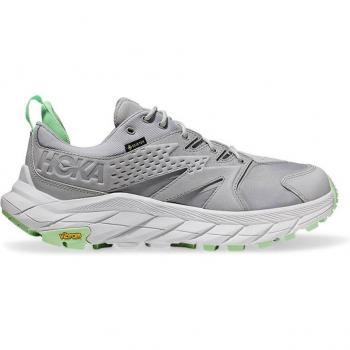 Harbor Mist / Lime Glow HOKA Anacapa Low GORE‑TEX Hiking Footwear – M8.5 / W9