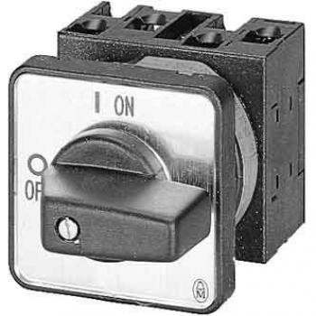 Eaton Electric GmbH Polumschalter T0-4-8441/E Dahlander, Taster + Schalter, Schwarz, Weiss