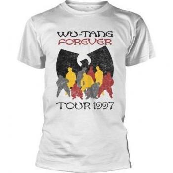 T‑shirt Wu‑Tang Clan – Forever Tour ’97 (Bianco, Unisex) – Taglia M
