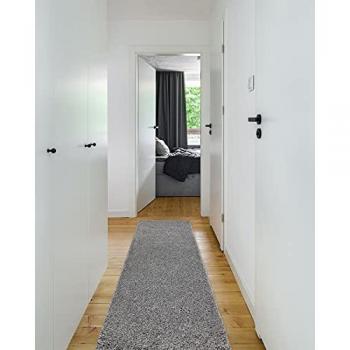Tappeto Shaggy 5cm Grigio 80x200 cm