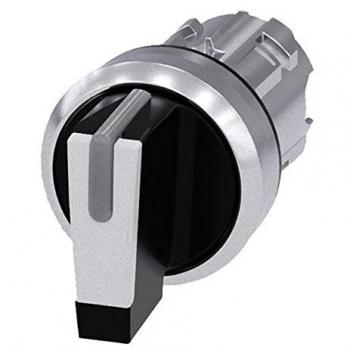 Selettore Siemens 22mm Nero Bianco Pulsante + Interruttore