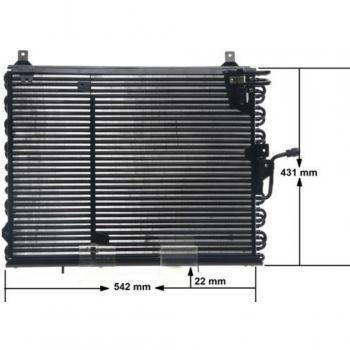 Airconditioning Condensator BEHR MAHLE AC 150 000S