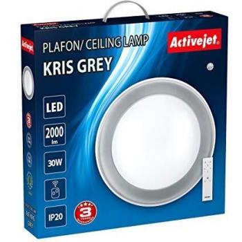 Lampada Soffitto Rotonda Activejet 43x43cm Bianco