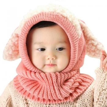 Gorro “Miel” de Punto Animado para Bebés