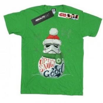 Camiseta Stormtrooper Star Wars Infantil Hasta la Nieve Buena 5-6 Años