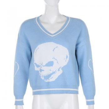 Pull Graphique Tricoté 2000s