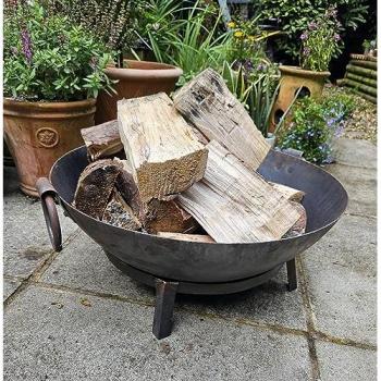 Authentic Indian Kadai Fire Pit Bowl and BBQ Grill