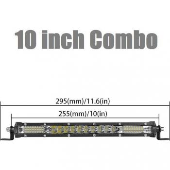 RACBOX Barra Luminosa LED UltraDelgada Combo de 20 Pulgadas