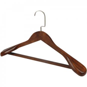 Percha de Madera Sólida para Ropa