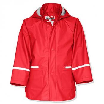 Playshoes Regenjacke 408638 D Rot Regular Fit 128 female