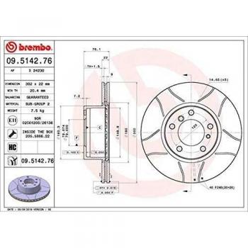 Brembo Max 09.5142.76