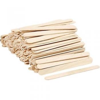 Wooden Sticks for Crafts 115 x 10 mm, 200 Pack