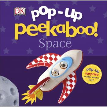 Pop-Up Peekaboo! Space by DK (English) Board Book Book