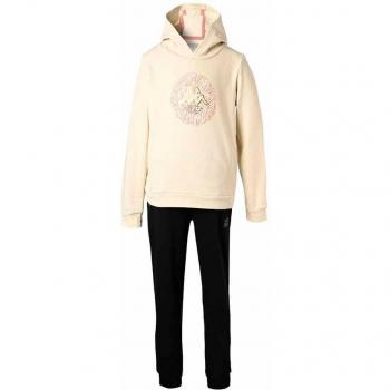 Conjunto deportivo para niñas BTS Boessy Kappa en color blanco