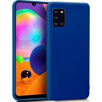 Capa Azul de Silicone para Samsung Galaxy A31