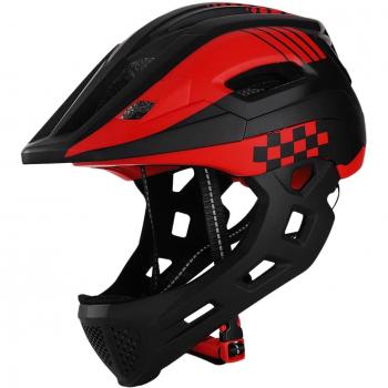TOMSHOO Protector Cabeza Infantil para Deportes al Aire Libre, Casco Integral, Negro