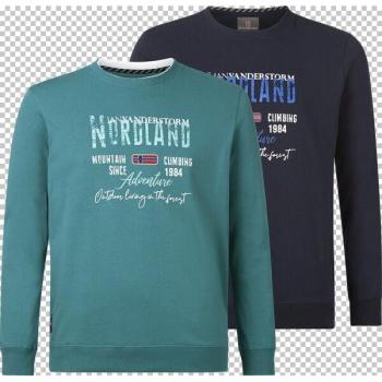 Herren Sweatshirt Doppelpack BOTU von Jan Vanderstorm