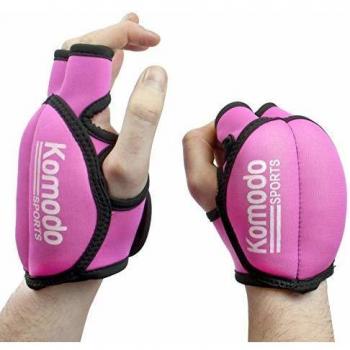 TekBox KOMODO Pink Weighted Gloves Wrist Hand Neoprene