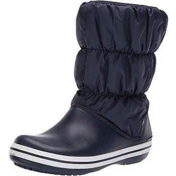 Botas Puff Crocs para Mujer, Navy/White, Talla 37/38 EU