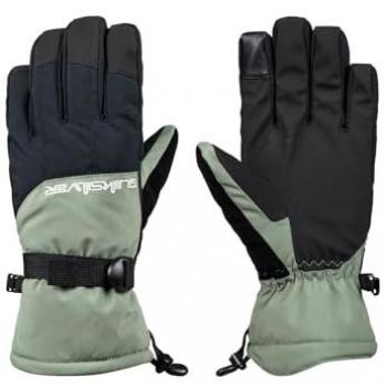 QUIKSILVER Mission Snowboardhandschuhe Herren grau Größe L EQYHN03193