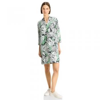 Robe Lin à Motif Floral