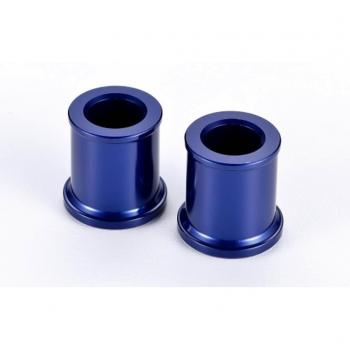 Casquillos de rueda delantera Yamaha color azul