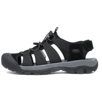 Summer Peru Mens Sandals – Black, UK 8