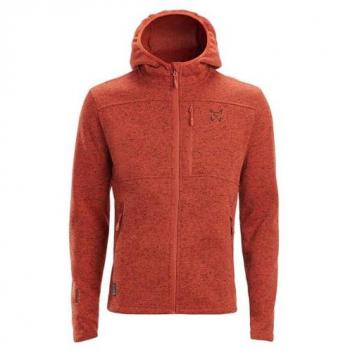 Chaqueta Altus Seneca I30 Naranja, forro polar con capucha, talla L