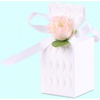 Cajas de Dulces Estilo Florero, Color Bronce, Decoración Bodas