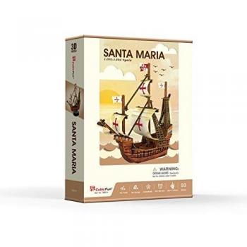 Cubic Fun 3D Puzzle Santa Maria