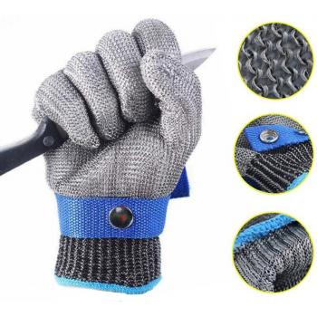 Cut Resistant Stainless Steel Gloves for Butchers